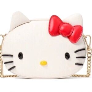 kate spade NWT! Hello Kitty Mini 3D Crossbody Bag